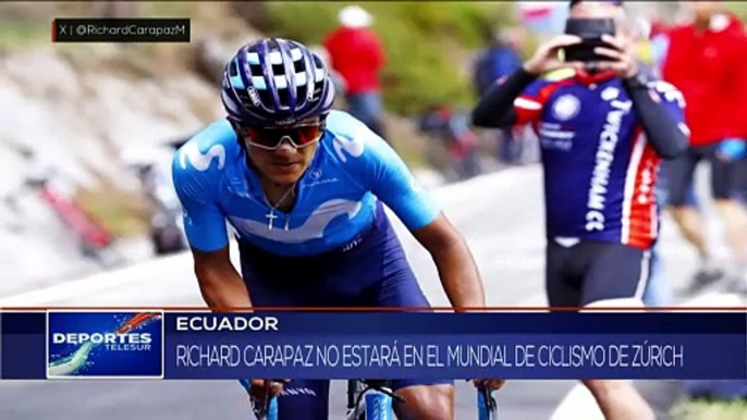 Ruta de Mundial de Ciclismo 2024 DEPORTES TELESUR 23-09-2024