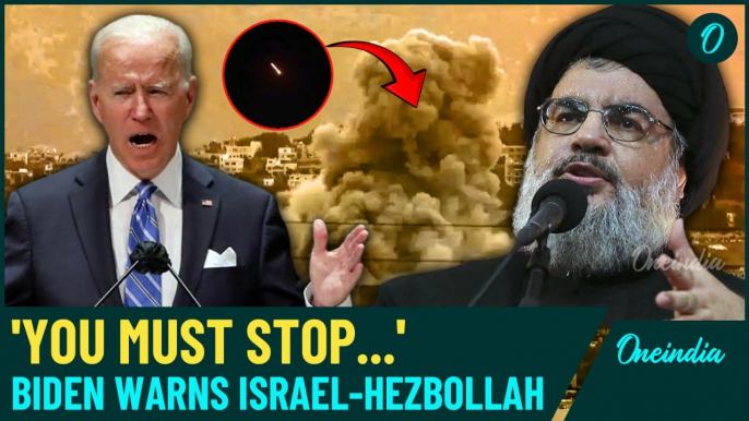 'Larger War': US President Issues Dire Warning As Hezbollah Attacks Tel-Aviv| Watch The Moment Here