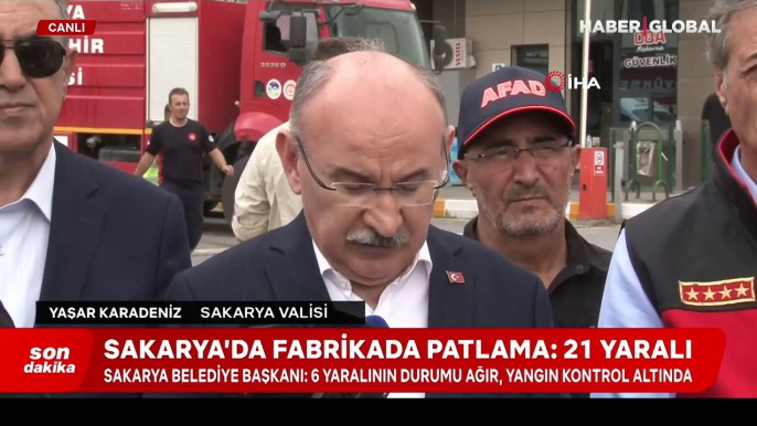 Sakarya'da makarna fabrikasında patlama! Çok sayıda ekip sevk edildi, yaralılar var