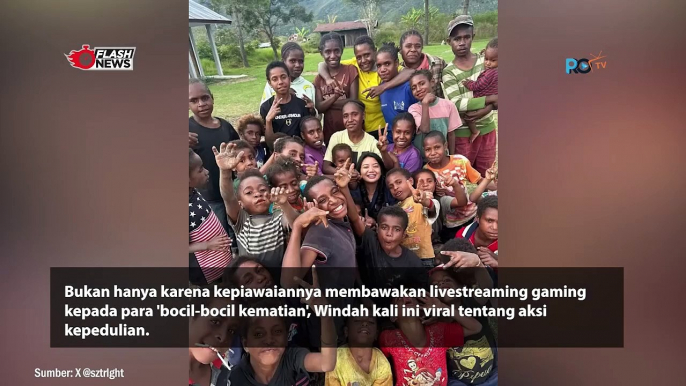 Youtuber Windah Basudara Viral Karena Rencana Bangun Sekolah di Papua