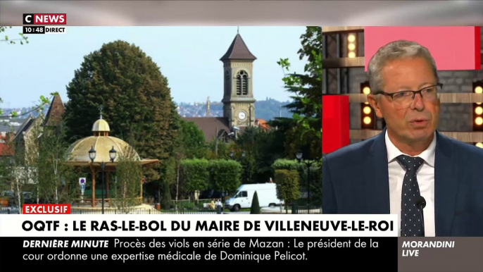 EXCLU - Le coup de gueule du maire de Villeneuve-le-Roi dans "Morandini Live" contre les OQTF: "On a un migrant arrêté pour des tags antisémites, sdf et avec déjà 10 condamnations qui vient d’être remis en liberté dans la ville!"