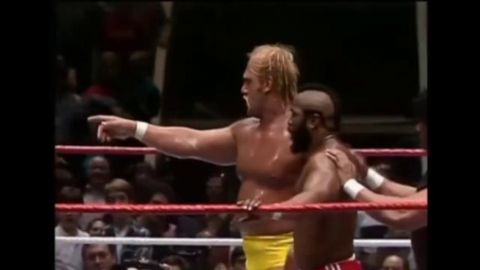 Hulk Hogan & Mr. T vs. Paul Orndorff & Roddy Piper