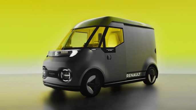 Renault Estafette Concept - the electric van inspired by cities and the professionals who work in them