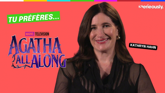 AGATHA ALL ALONG : Kathryn Hahn joue à "Tu préfères"