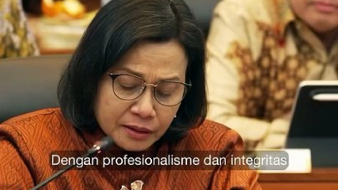 Tangis Menkeu Sri Mulyani Saat Pamitan di Bangar DPR