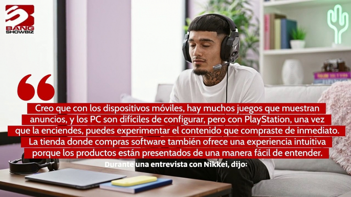 Consolas PlayStation siguen siendo el 'núcleo' de la empresa, afirma el CEO de Sony Hideaki Nishino