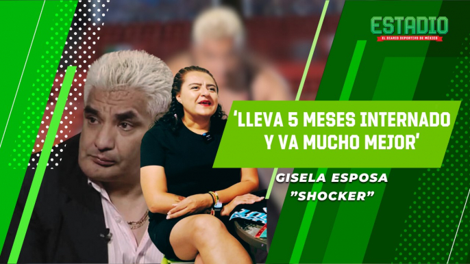 Gisela la esposa de "SHOCKER" platicó con Miguel Ayala sobre la condición actual de su esposo | Estadio Deportes