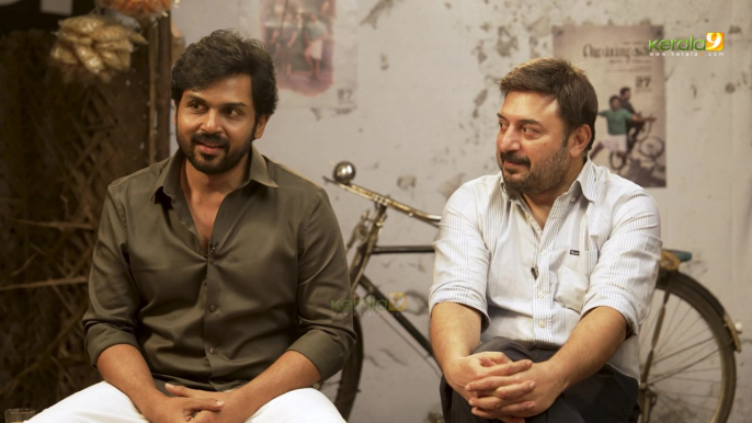 Meiyazhagan Movie Interview with Karthi and Arvind Swami - Kerala9.com