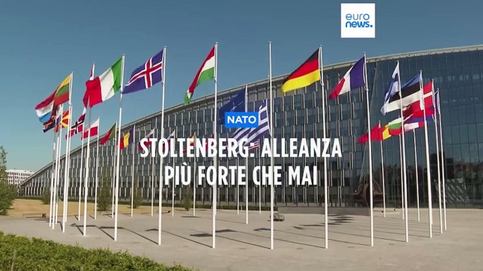 Nato: l'ultimo discorso di Jens Stoltenberg da segretario: "lascio un'Alleanza più forte che mai"