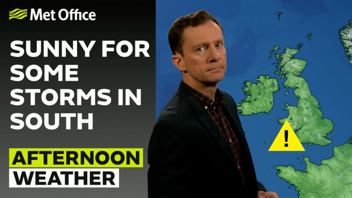 Met Office Afternoon Weather Forecast 20/09/24 - Cloudy northeast