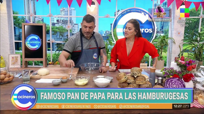 ¡El famoso PAN DE PAPA para las hamburguesas!  La receta fácil de Juan Manuel Herrera ‍