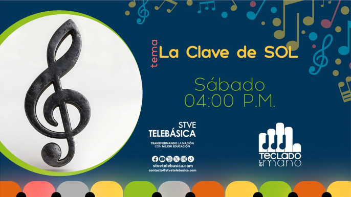 AVANCE Teclado en Mano: Clave de Sol