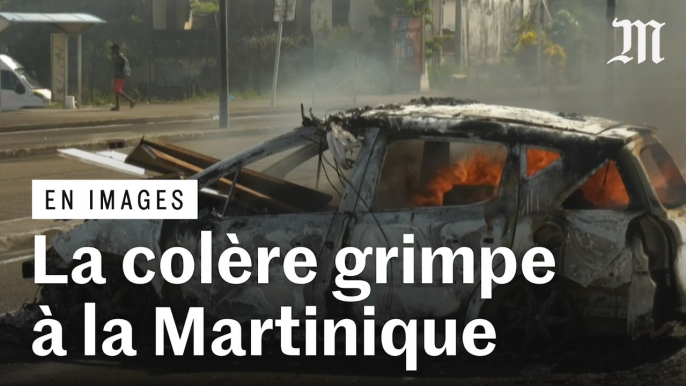 En images : à la Martinique, les mobilisations contre la vie chère