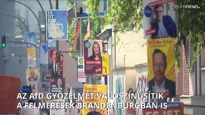 Az AfD győzelmét valószínűsítik a felmérések Brandenburgban is