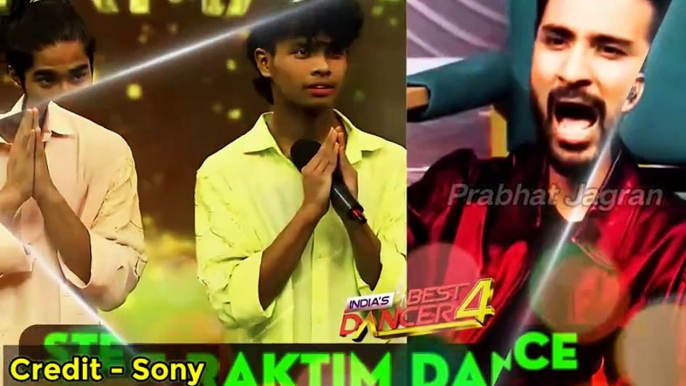 Steve and Raktim Today Awesome Performance IBD 4_ Steve Raktim Dance India_s Best Dancer 4