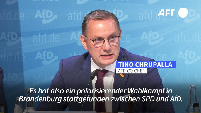 Chrupalla zur Brandenburg-Wahl: "Es ging nur um die Verhinderung der AfD"