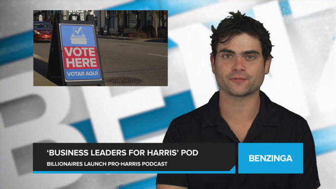 Mark Cuban, Reid Hoffman, Reed Hastings, and Ken Chenault Launch 'Business Leaders for Harris' Podcast