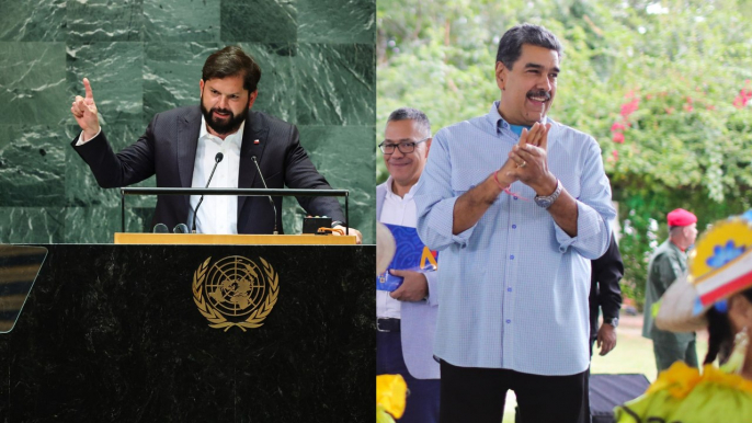 Elogian a Gabriel Boric por su intervención en la Asamblea de la ONU en la que se refirió al gobierno de Maduro como una “dictadura”