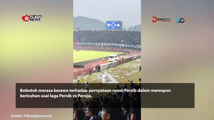 Pernyataan Persib Terkait Kericuhan Tuai Kritik dari Bobotoh