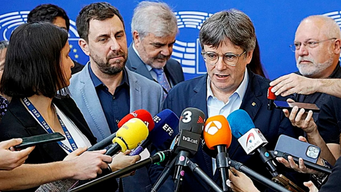 El TJUE desestima el recurso de Puigdemont y Comín contra la negativa del PE a reconocerles como eurodiputados