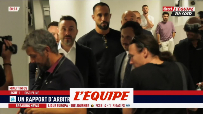 Un rapport d'arbitre contre Medhi Benatia, le conseiller sportif de l'OM - Foot - L1 - Discipline