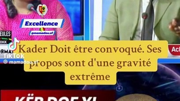 Cybercriminalité: Voici la raison de la convocation de Kader de la Sen Tv