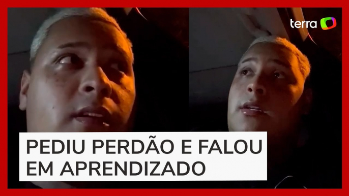 MC Ryan se pronuncia sobre agressão à mãe de sua filha: ‘Estou arrependido’