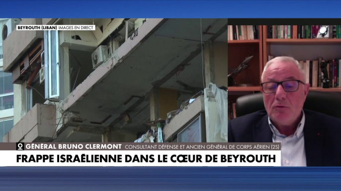 «La frappe israélienne au cœur de Beyrouth était extrêmement précise» selon le général Bruno Clermont