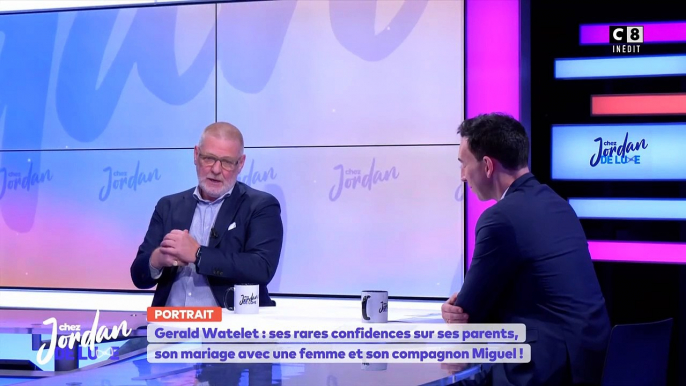 Gérald Watelet (Affaire conclue) invité de l'émission Chez Jordan sur C8