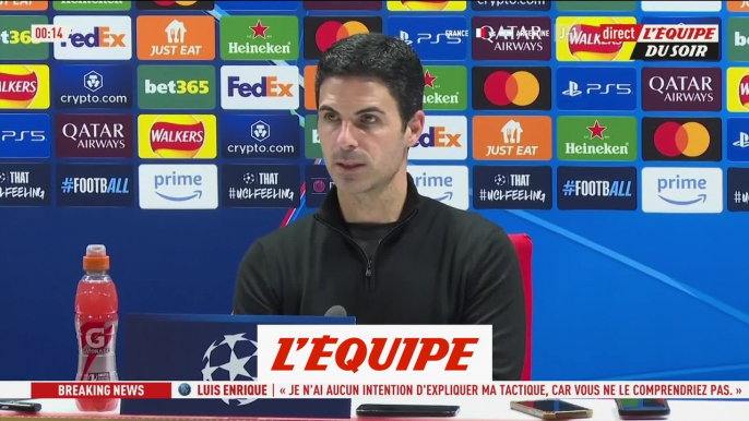 Arteta : « On a montré notre maturité » - Foot - C1 - Arsenal