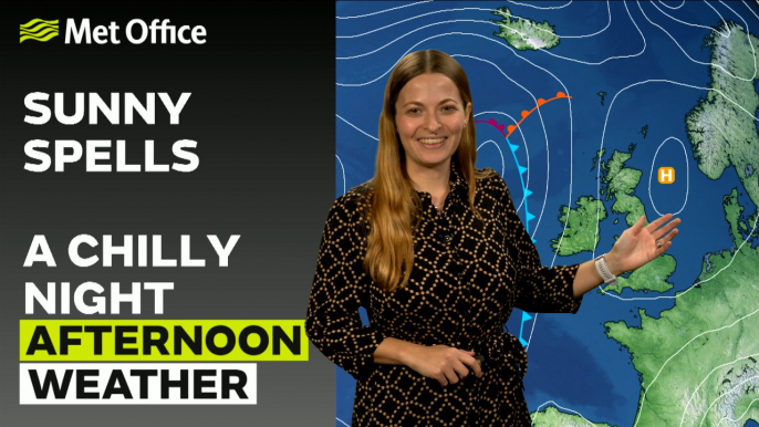 Met Office Afternoon Weather Forecast 03/10/24 – Fine and dry for many