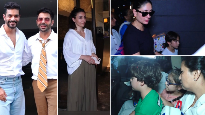 Kareena Kapoor, Taimur, Yash-Roohi, Soha & Aparshakti Celebrate Angad Bedi's Sons' Birthday!