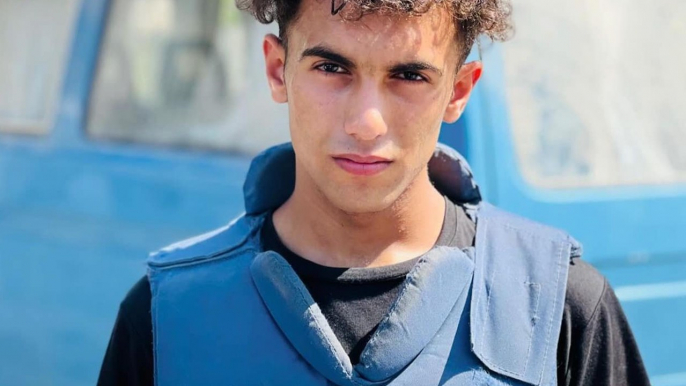 Hassan Hamad, journaliste de Gaza âgé de 19 ans, tué dans un bombardement à Gaza