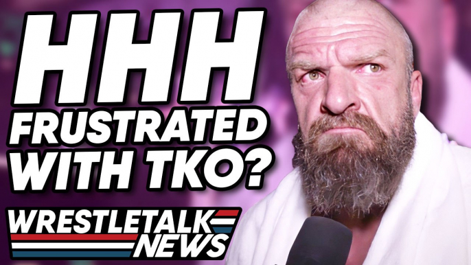 Triple H FRUSTRATED! CM Punk WWE Title Plans Leaked, Brock Lesnar Return DISPUTE | WrestleTalk