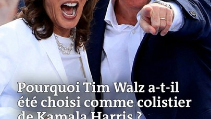 Pourquoi Tim Walz a-t-il été choisi comme colistier de Kamala Harris ?