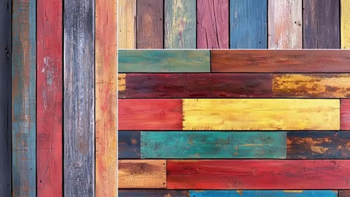 20 Multi Colored Planks Texture Backgrounds