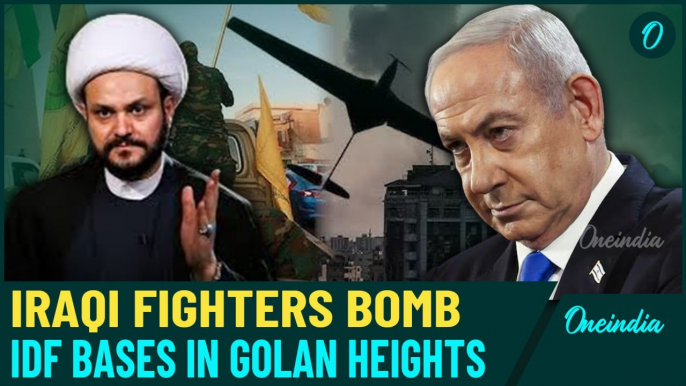 VIDEO| Iraqi Fighter Launch Deadly Midnight Strike in Israel | Two Drones Fired Hit Golan Heights