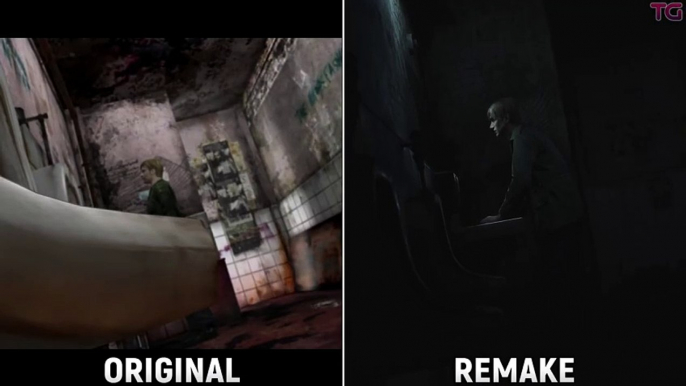 Silent Hill 2 Remake vs OLD Silent Hill- Graphics Comparison