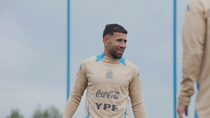 La selección de Argentina entrenó en Ezeiza de cara al partido frente a Bolivia por las Eliminatorias 2026