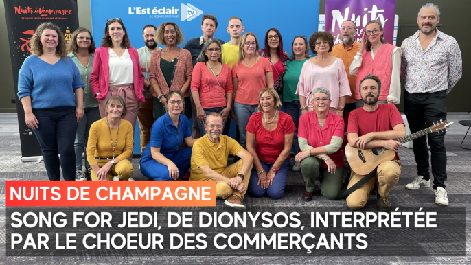 Song for Jedi, de Dionysos, par le chœur des commerçants de Troyes