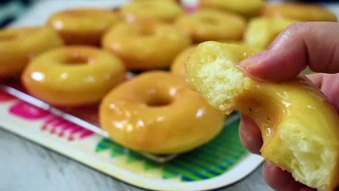 UntitledThe SOFTEST NO-Knead - NO-Mixer GLAZED DONUTS | Donuts Better than Krispy Kreme