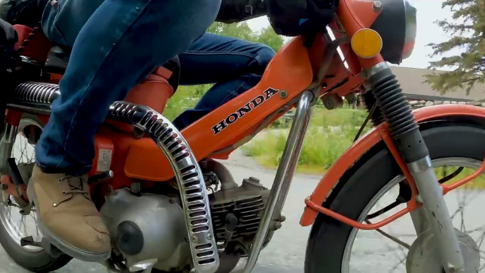 1,000 Miles Across Alaska! 1975 Honda CT90 vs. 2021 Trail 125  Common Tread XP