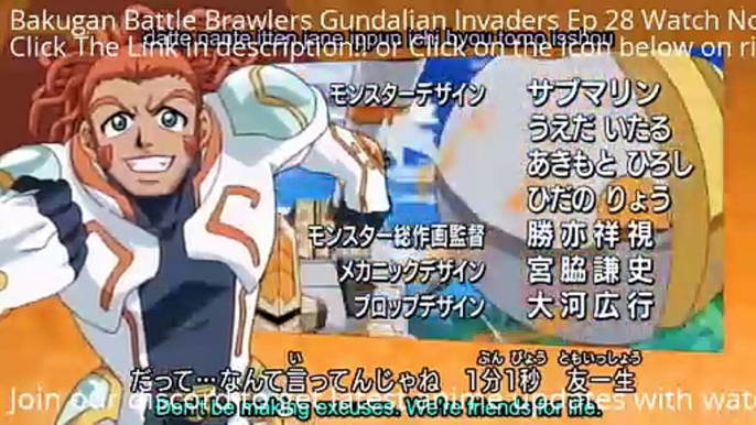 Bakugan Battle Brawlers Gundalian Invaders Ep 28