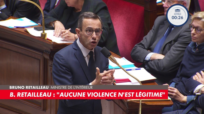 Bruno Retailleau sur la violence contre les élus :«Nous ne devons rien laisser passer. Je ne lâcherai rien»