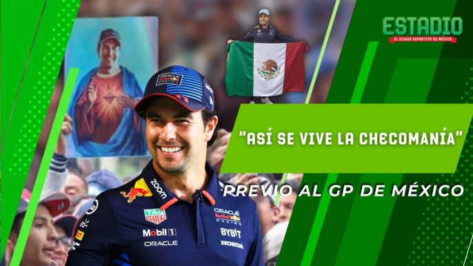 CHECO PEREZ, así lo recibieron sus fans en la CDMX | Estadio deportes