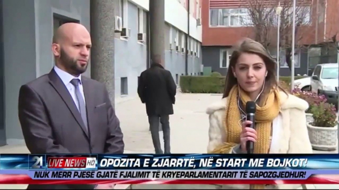 Gëzim Kelmendi - Intervistë për RTV 21 pas seancës konstituive të Kuvendit të Kosovës