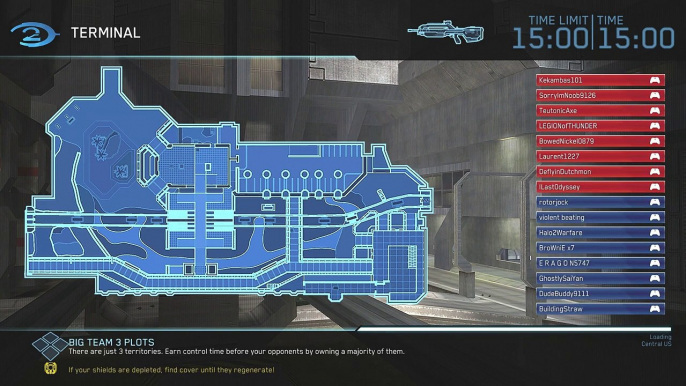 Halo 2 Classic Big Team - Big Team 3 Plots on Terminal Multiplayer Gameplay