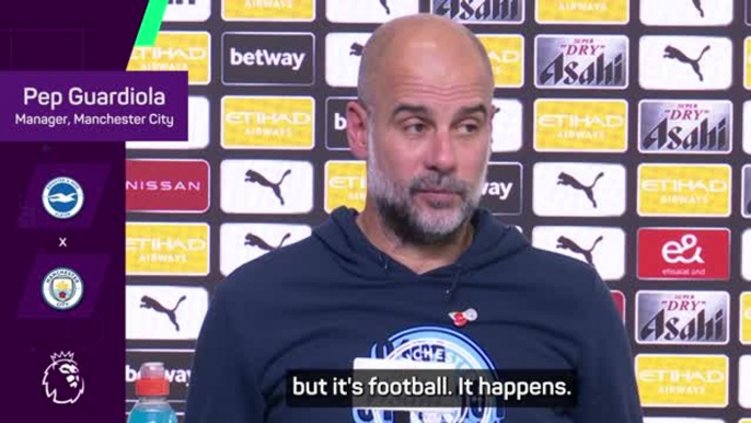 Guardiola stands by players after three straight defeats