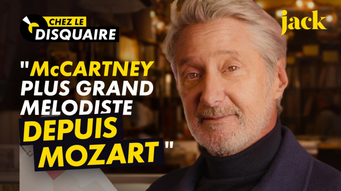 The Beatles, Bruce Springsteen, Prince : chez le disquaire avec Antoine de Caunes