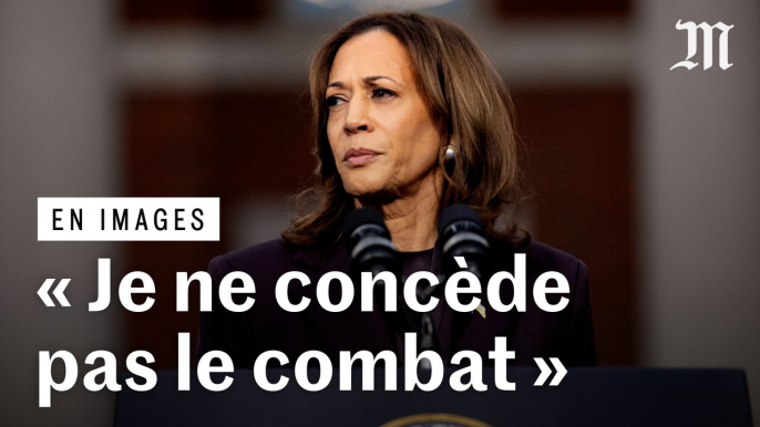 Kamala Harris a pris la parole après sa défaite face à Donald Trump